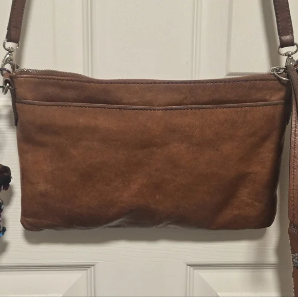Fossil Leather Purse Crossbody Adjustable Strap - Picture 7 of 16